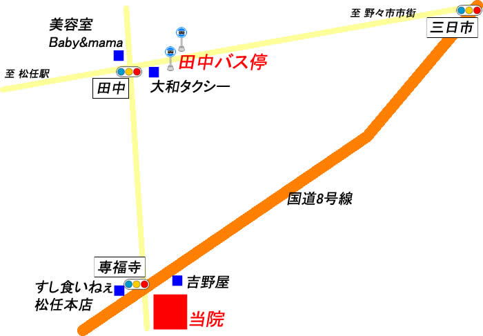 田中バス停1